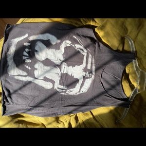 Salvador Dali “In Voluptas Mors” tank top shirt.